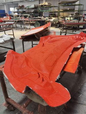 CNC-gefräste MDF-Form für GFK-Form