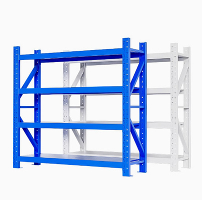 2000*600*2000mm Langspan Display Stahlregalen Mittelklasse Stapelregalen &amp; Regale Garage Lagerrack