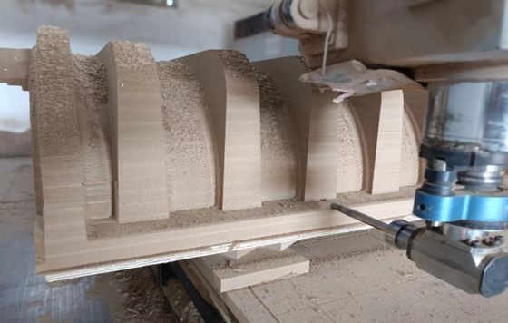 CNC Balsa-Holz-Form-Form für GFK
