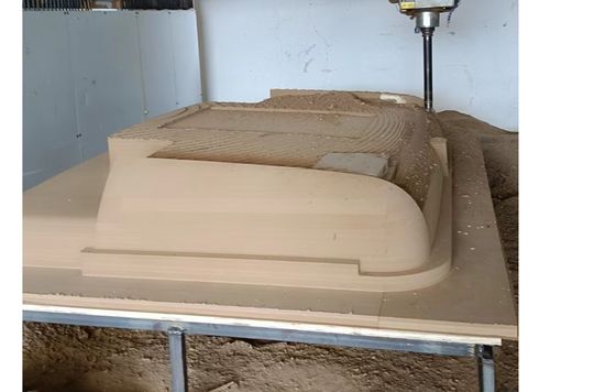 CNC-Polyurethanplatte FORMEN/Anpassbare GFK-Form Gelcoat-Lackoberfläche