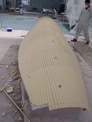 CNC-Polyurethanplatte FORMEN/Anpassbare GFK-Form Gelcoat-Lackoberfläche