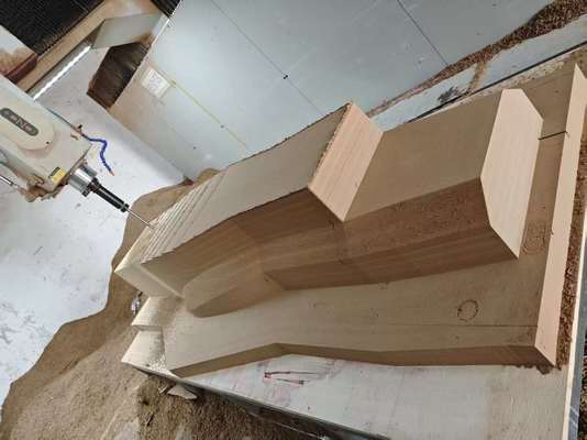 Musterform oder Urmodell für eine Glasfaserform mit hoher Chemikalienbeständigkeit und glatter Gelcoat-Lackoberfläche