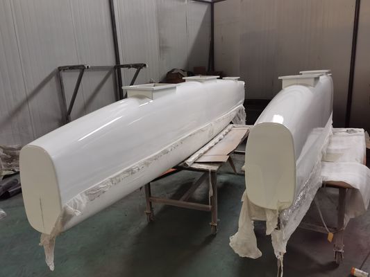 Glasfaserboot Kabine Weiße Glasfaserbootteile mit Flexibilität zur Formgebung in verschiedene Formen und Sicherheit