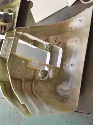 Dauerhafte FRP-Karosserieschalen - wetterbeständige Glasfaserverstärkte Kunststoffschalen