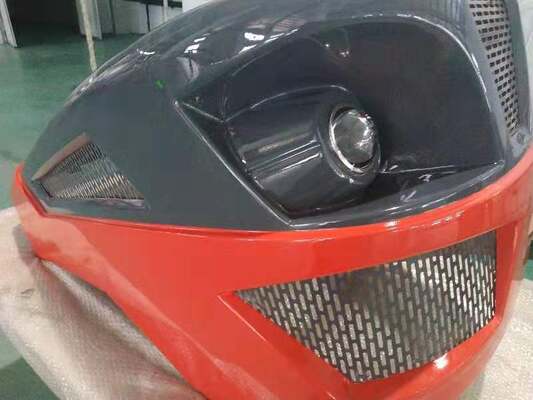 FRP GFK Traktormotorhaube Glasfaser-Landmaschinenkomponenten mit ausgezeichneter Chemikalienbeständigkeit, die Leistung in der Landwirtschaft gewährleisten