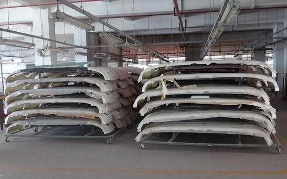 Hohe Haltbarkeit SMC Glasfaser Bus Stoßfänger Batterie Gehäuse FRP Coach Außen