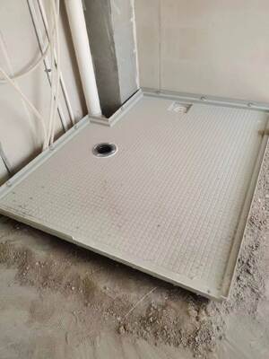 Wasserdichte SMC-Badezimmerwand-Set Integrierte SMC-geformte Badezimmerwandpaneele