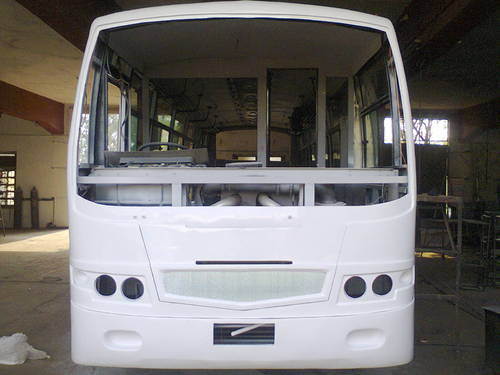 OEM ODM Fiberglass Composite RTM Bus Interior Exterior Parts