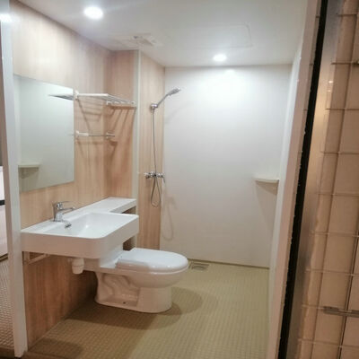 SMC P-Becken P-Form SMC Waschbecken für Badezimmer
